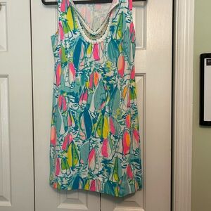 Lilly Pulitzer Sail Boat Print Dress